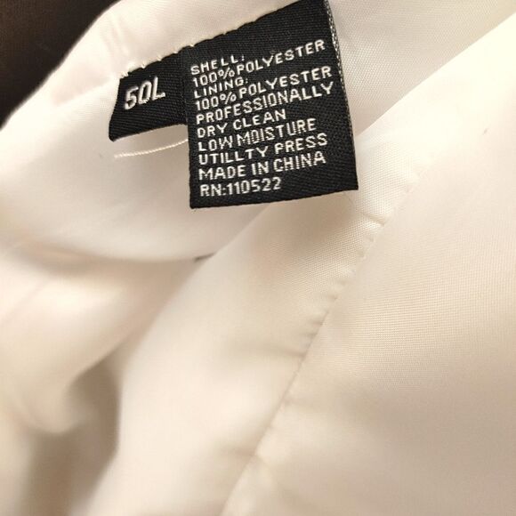 MEN'S ROYAL DIAMOND WHITE 2 PIECE CLASSIC SUIT 50L. - Picture 11 of 16